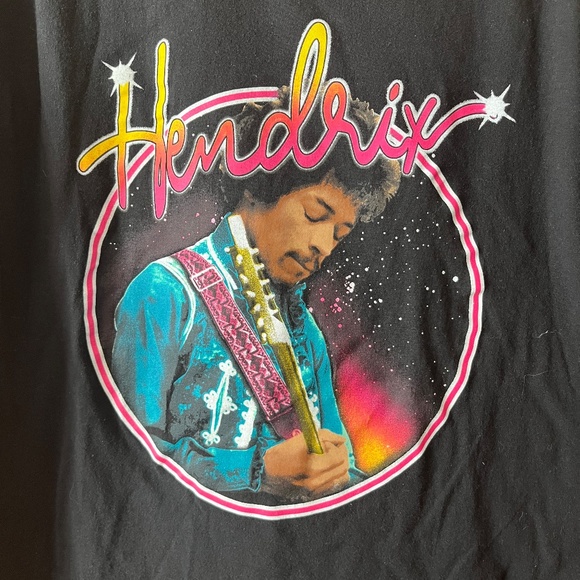 Authentic Jimi Hendrix Graphic T-Shirt Size L - Picture 2 of 4